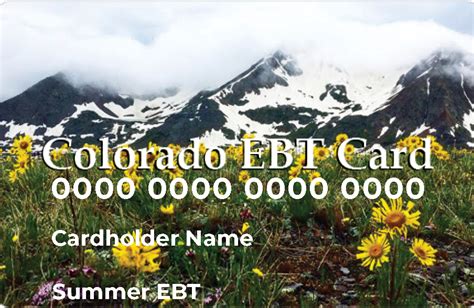 Colorado Summer Ebt