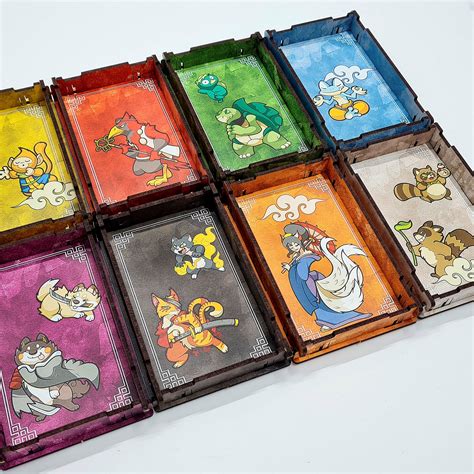 Colorful Inserts With Original Artworks For Popular Games 2 By