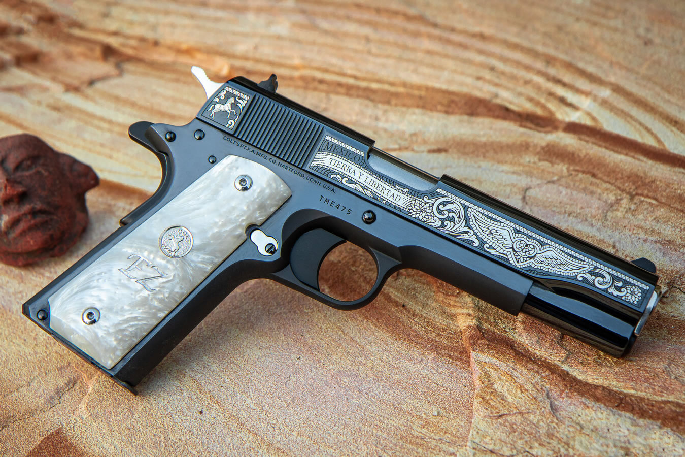 Colt 1911 38 Super Emiliano Zapata Centennial One Of 500 Sportsman