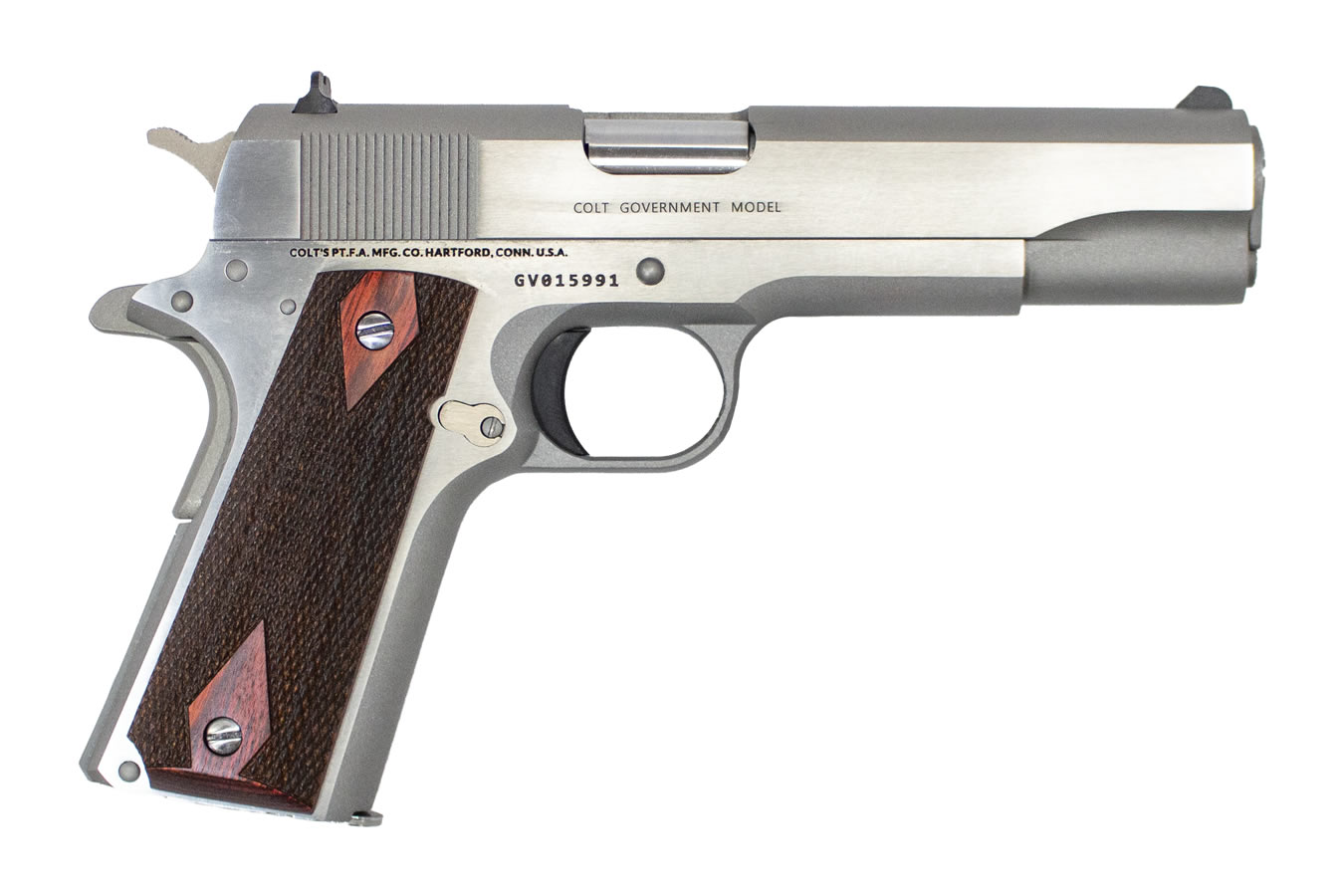 Colt 1911 Classic Government 38 Super Stainless Pistol Sportsman S