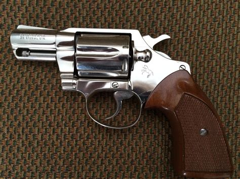 Colt Detective Special 38 Sp Nickel For Sale