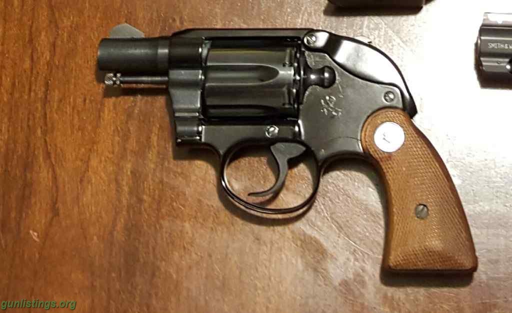 Colt Detective Special 38 Special With Factory Hammer Shroud Dom