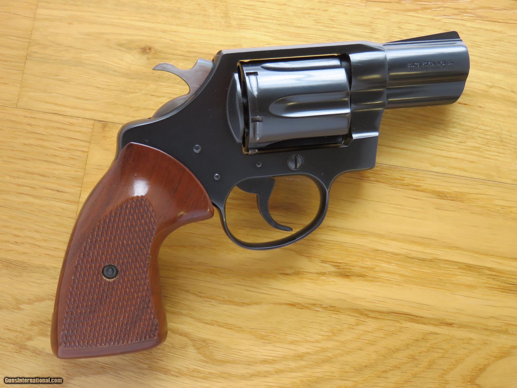 Colt Detective Special Cal 38 Special 1979 Vintage 2 Inch Barrel