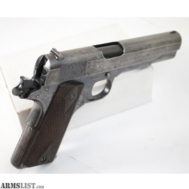 Colt Government Model 1911 Us Army 45 Acp Semi Auto Pistol Mfd 1913 C