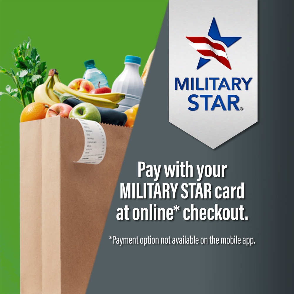 Commissary Click2go Customers Can Now Use Military Star Cards For Their