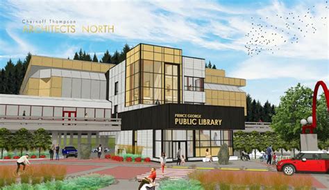 Construction Of New Entrance At Prince George Public Library Starting Next Week Prince George