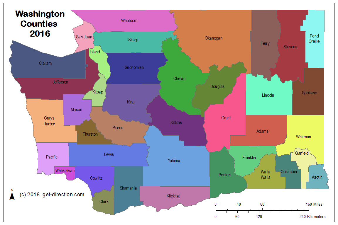 Counties In Washington State