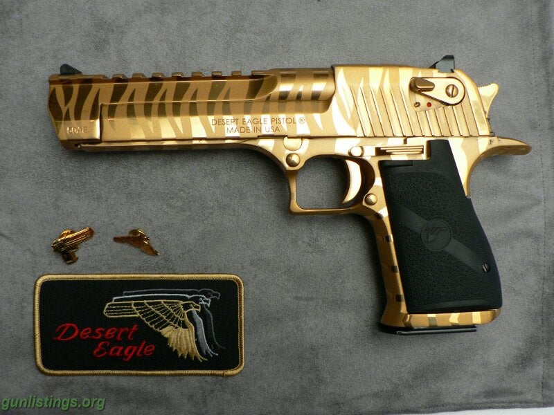 Cybergun Desert Eagle 50Ae Tiger Stripe Limited Edition Black