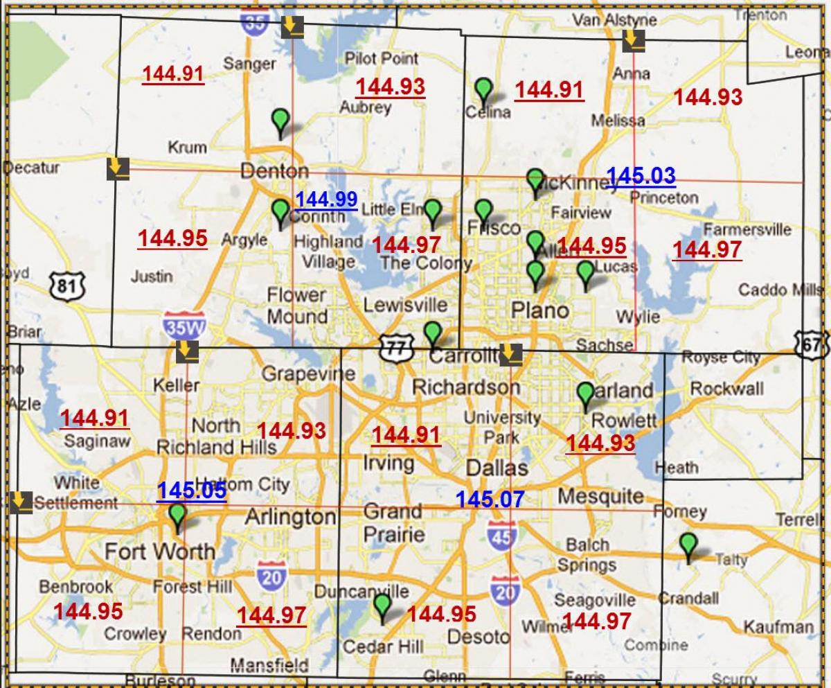 Dallas Zip Code Map