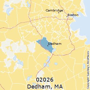 Dedham Ma Zip Code