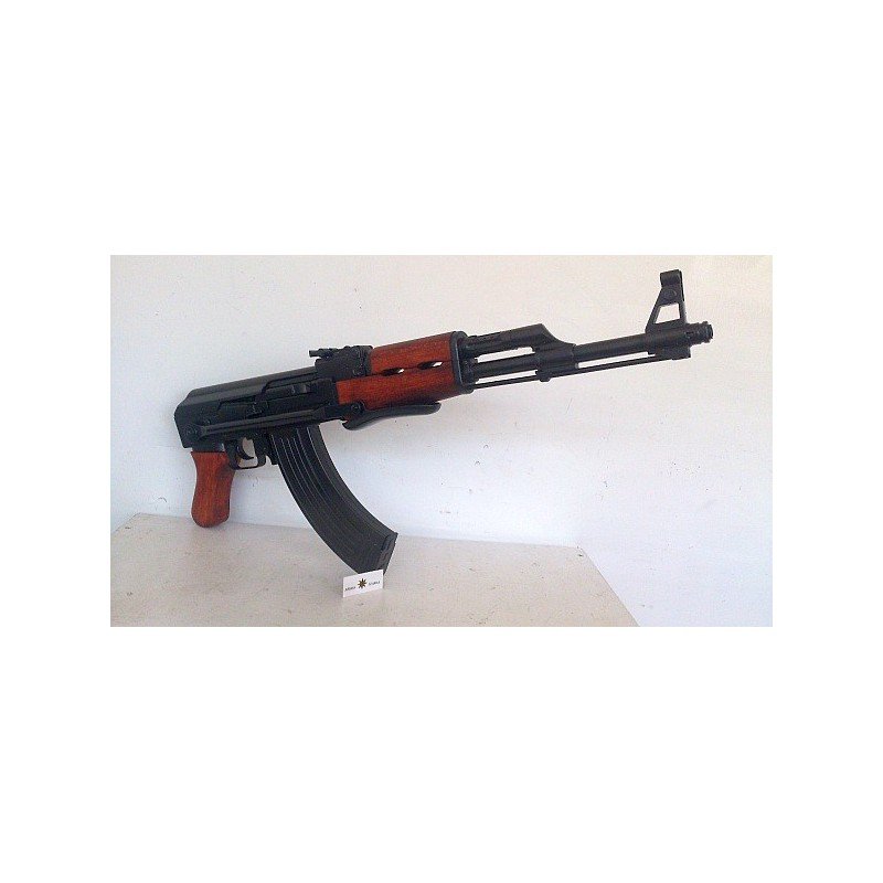 Denix Ak 47 Metal Hardwood Replica Non Firing Full Stock Movie Prop