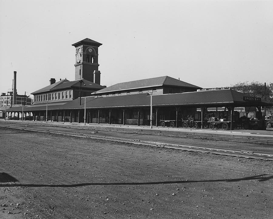 Depot Photograph Wisconsin Historical Society