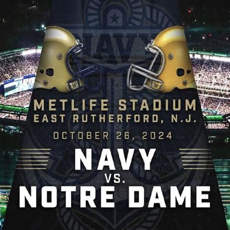 Design The Ultimate Navy Vs Notre Dame 2024 Experience 5 Ways Hebrew