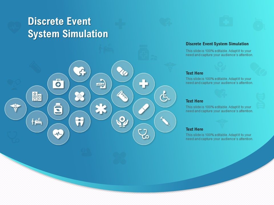 Discrete Event Simulation Powerpoint And Google Slides Template Ppt