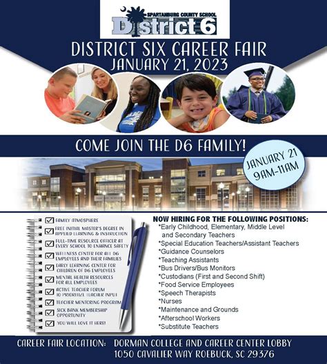 District Six Career Fair Spartanburg County School District Six