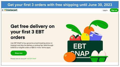 Do Any Meal Delivery Services Accept Ebt A Guide