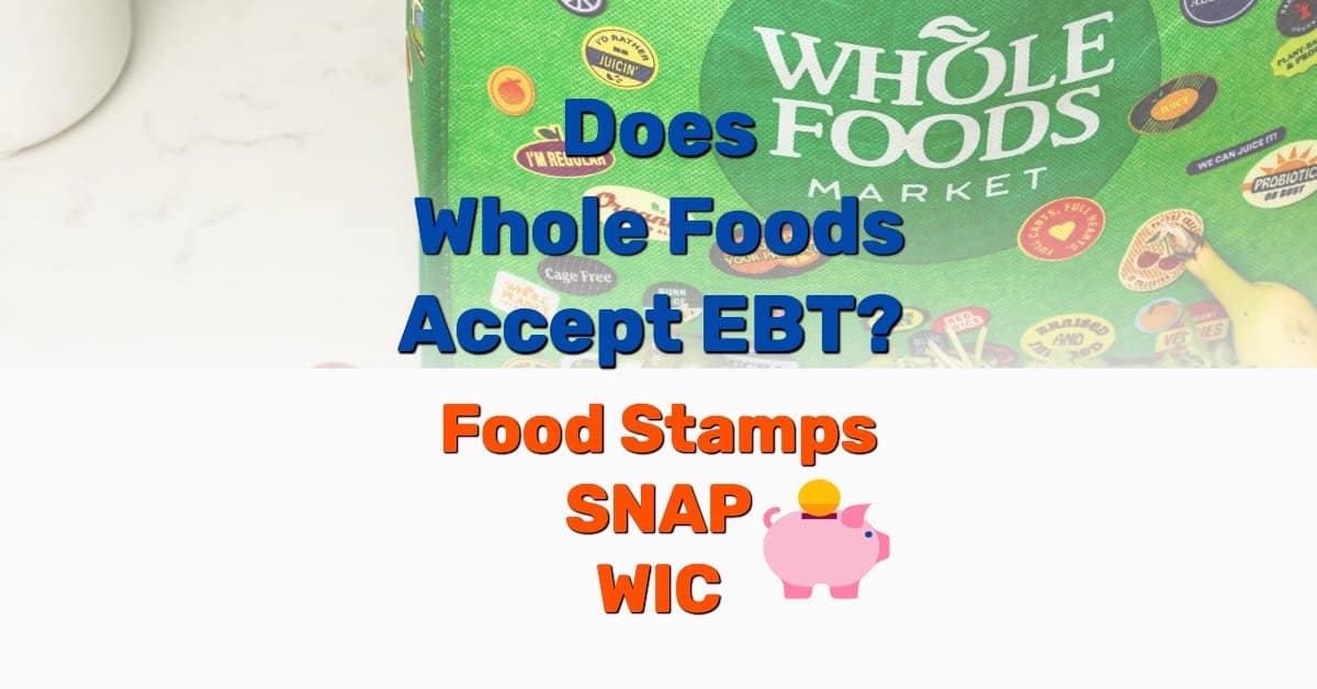 Does Entire Meals Settle For Ebt Meals Stamps Snap Wic Tuto Premium