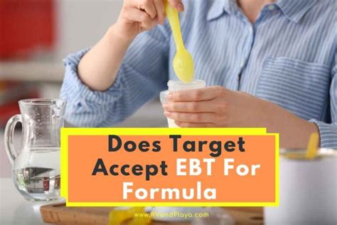 Does Target Accept Ebt For Formula Baby Food More