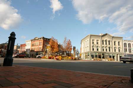 Downtown Glens Falls New York Early Evening Flickr Photo Sharing