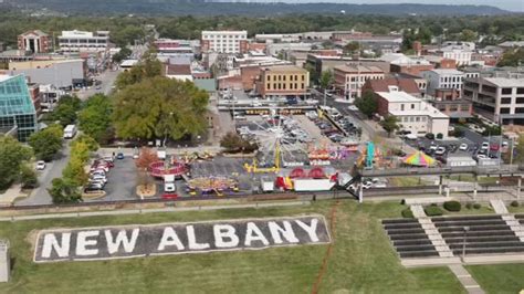 Downtown New Albany Prepares To Welcome Thousands For Harvest