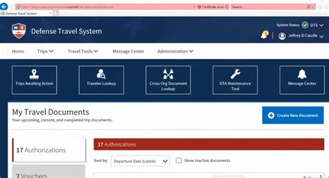 Dts Login Defense Travel System Dts Army Mil Login