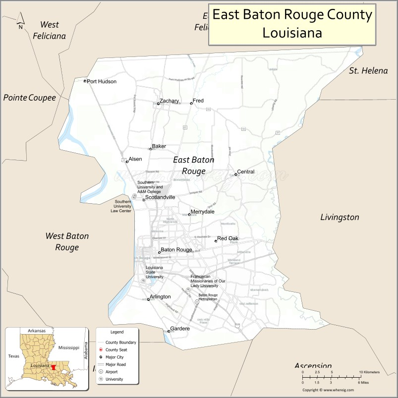 East Baton Rouge Schools Information Instructions