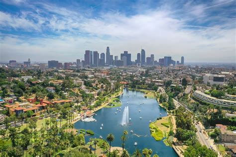 Echo Park Lake Los Angeles