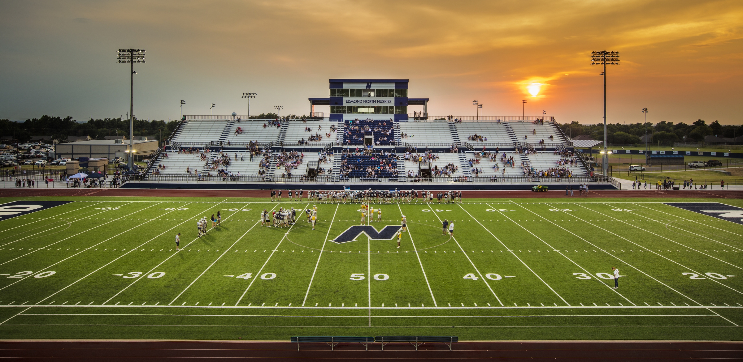 Edmond North High School Stadium Timberlake Construction