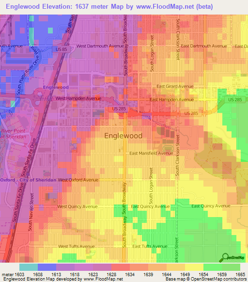 Elevation Of Fort Leonard Wood Us Elevation Map Topography Contour