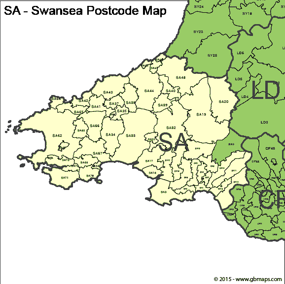 Enfield Postcode Area And District Maps In Editable Format