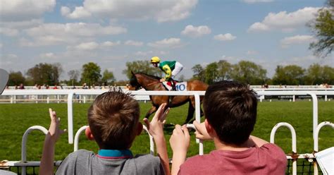 Enjoying Family Fun Day At Royal Windsor Racecourse