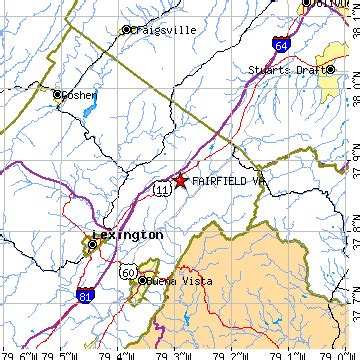 Fairfield Va Map