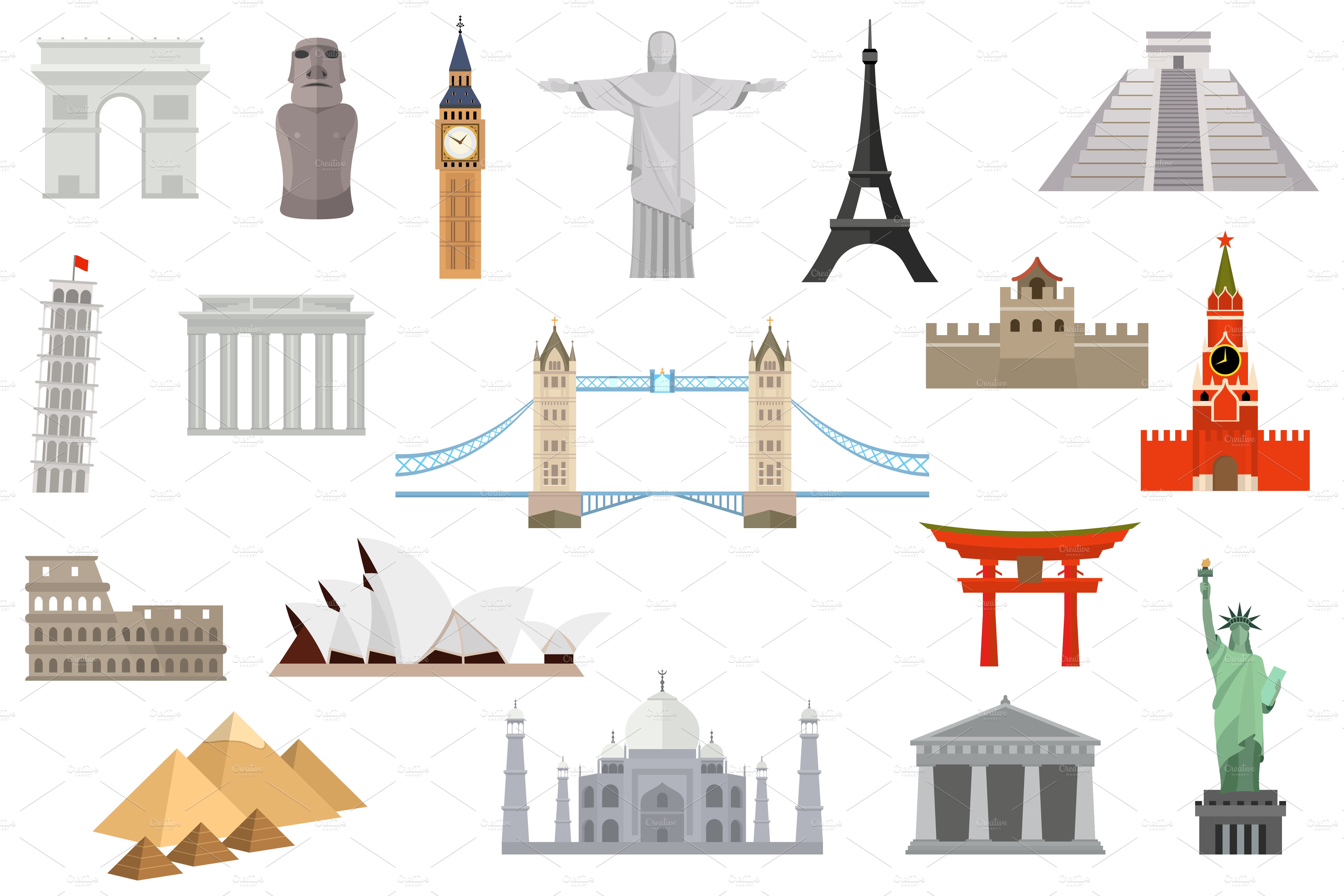 Famous Landmarks Worldwide Landmark Worldwide Famous Landmarks