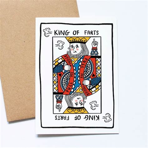 Fart Card Etsy Uk