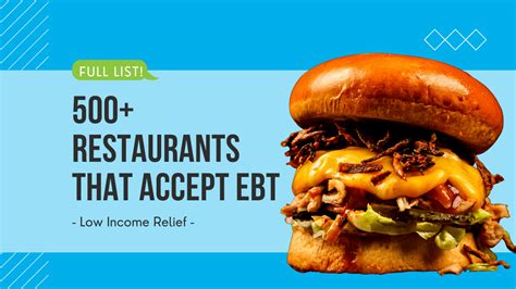 Fast Food That Accept Ebt