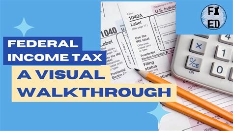 Federal Income Tax Brackets Educational Walkthrough And Visualization