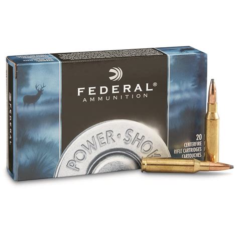 Federal Power Shok 7Mm 08 Rem Shcsp 150 Grain 20 Rounds 97287