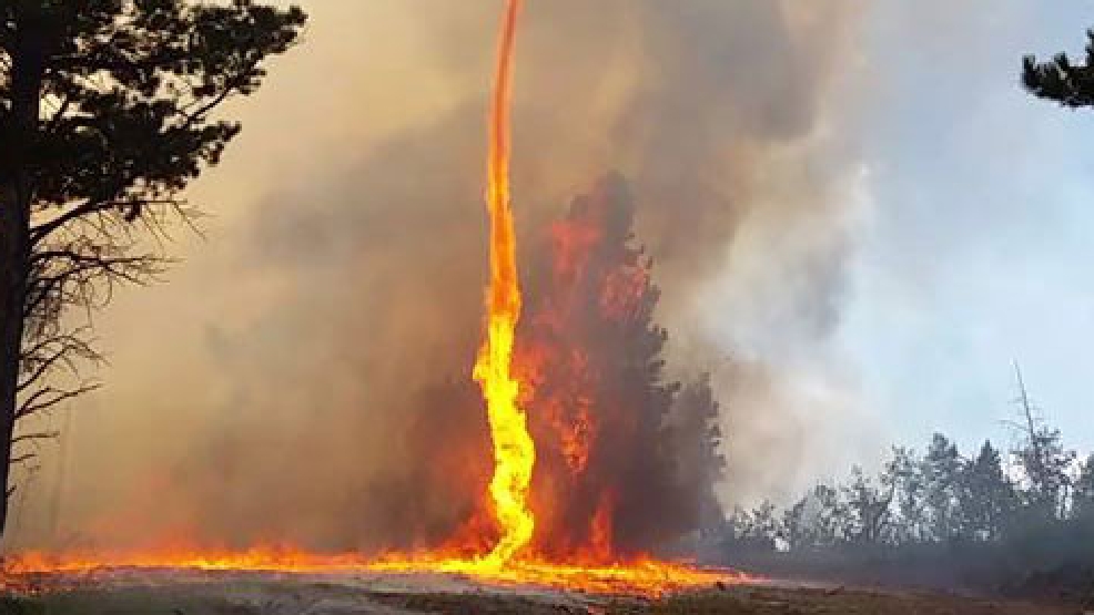 Fire Whirl Up Close Youtube