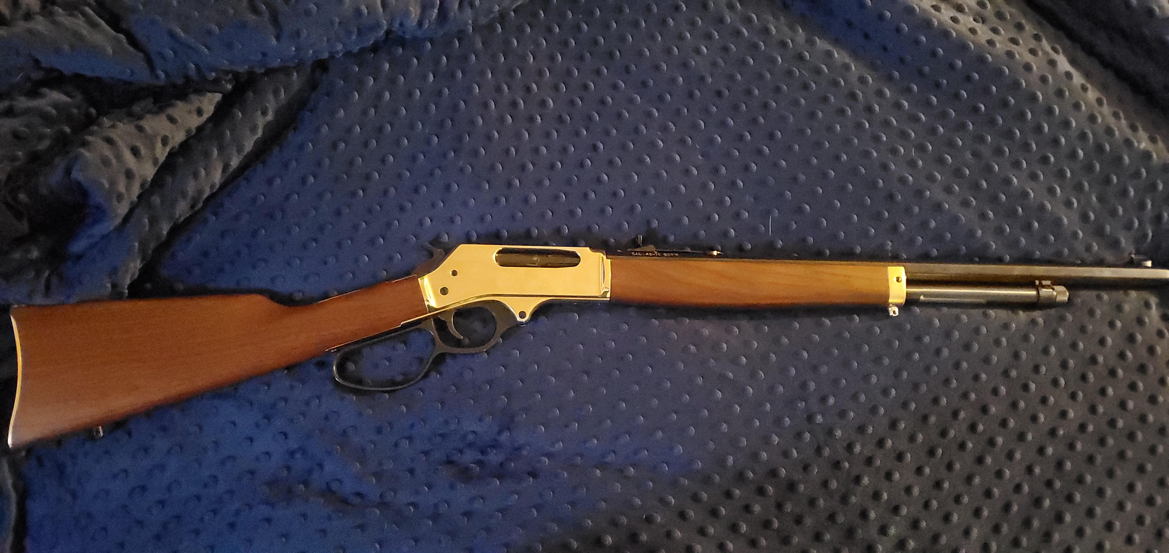 First Lever Action Rifle