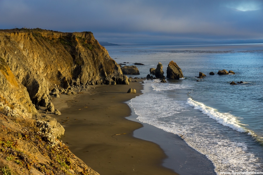 Fort Bragg California View Of The Rugged Northern California