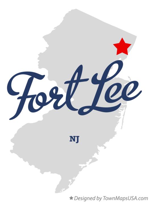 Fort Lee New Jersey Map Map