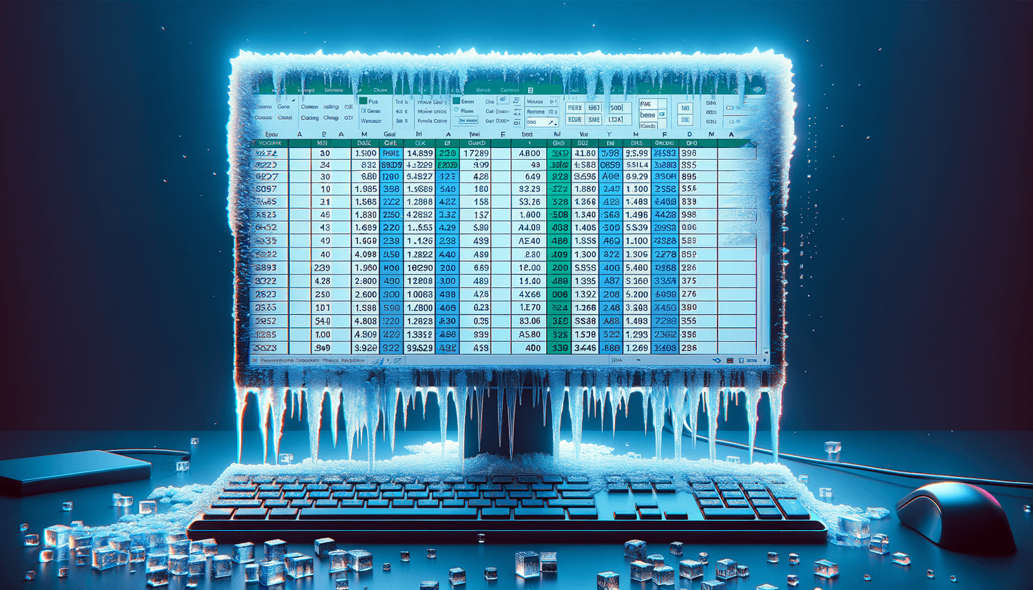 Freeze Cells In Excel