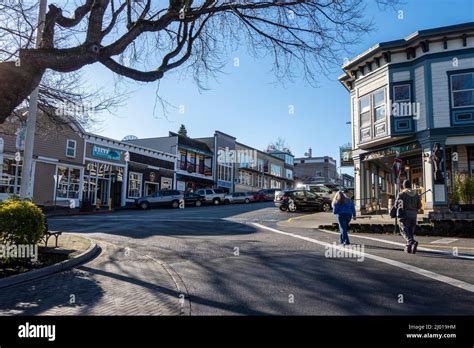 Friday Harbor Wa Usa Circa November 2021 View Of Downtown Friday