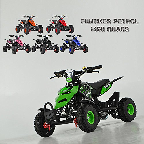 Funbikes Kids Mini Quad Bike 49Cc 50Cc Petrol Quad Ride On Atv Midi