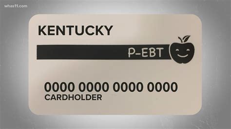 Get A New Ebt Card New P Ebt Benefits Are Coming Kentucky Youth