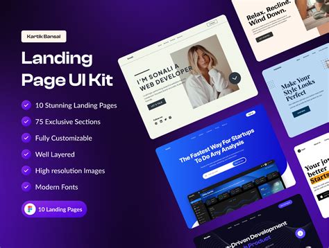 Get The Ultimate Guide To Web Design Landing Page Ui Kit Free Bonuses