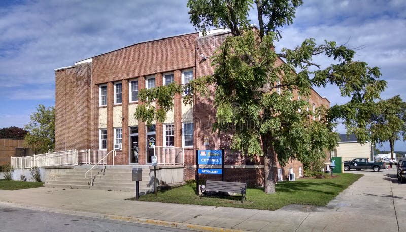 Gladstone Michigan City Hall Stock Image Image Of Facilities Style