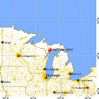 Gladstone Michigan Mi 49837 Profile Population Maps Real Estate