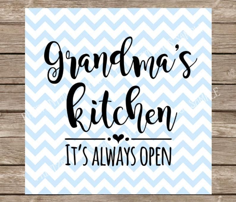 Grandmas Kitchen Svg