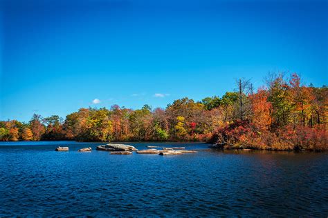 Green Pond Morris County New Jersey Painted Photograph By Rich Franco